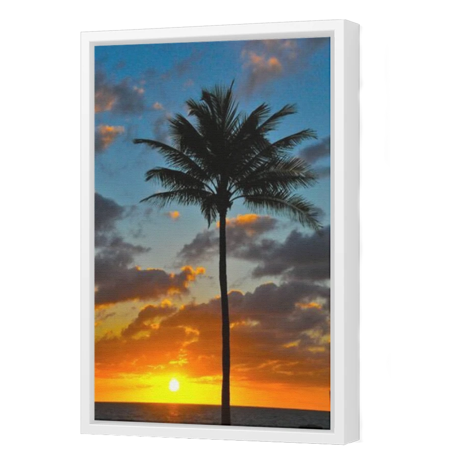Thumbnail for Canvas - White Floating Frame