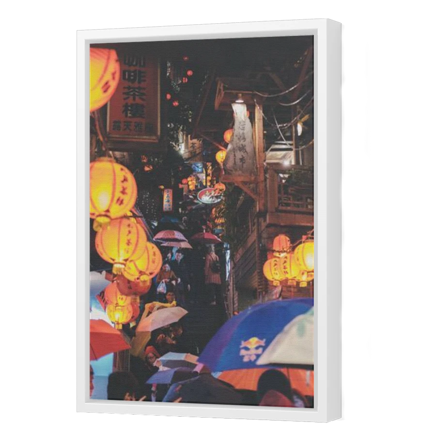 Thumbnail for Canvas - White Floating Frame