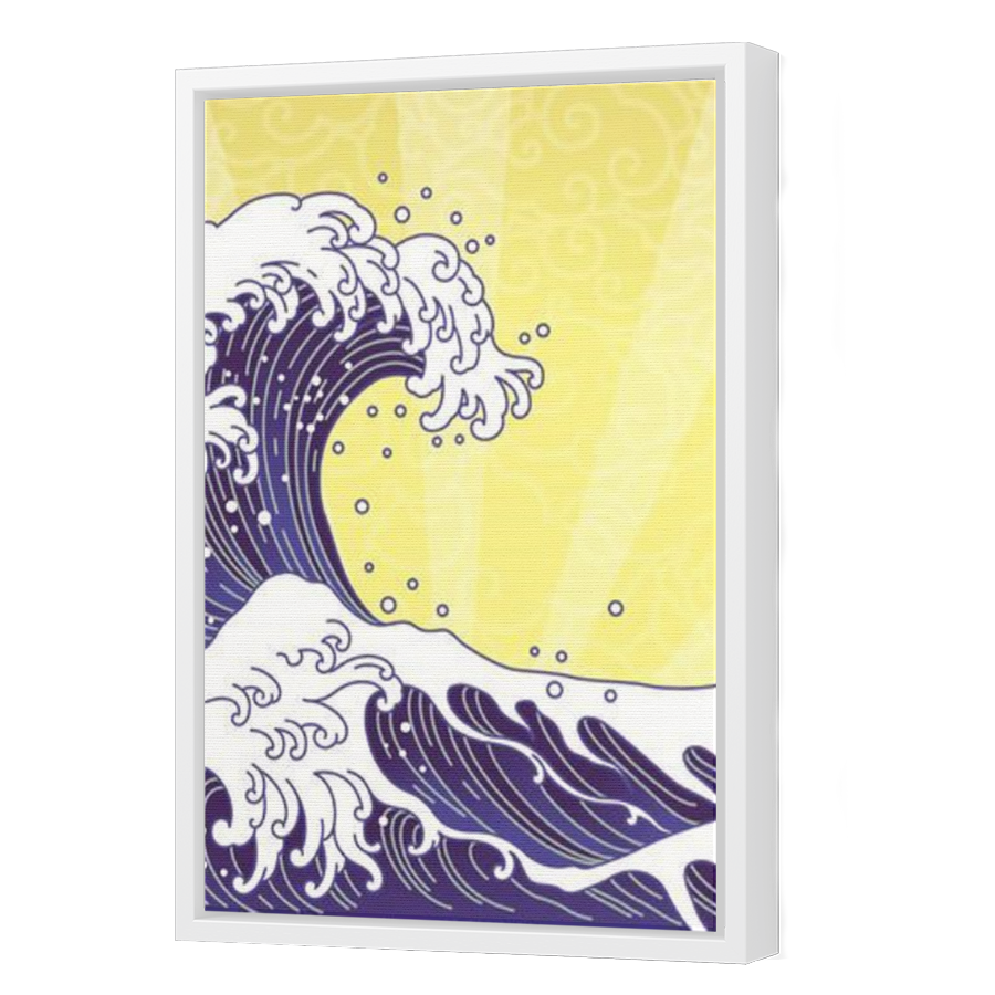 Thumbnail for Canvas - White Floating Frame