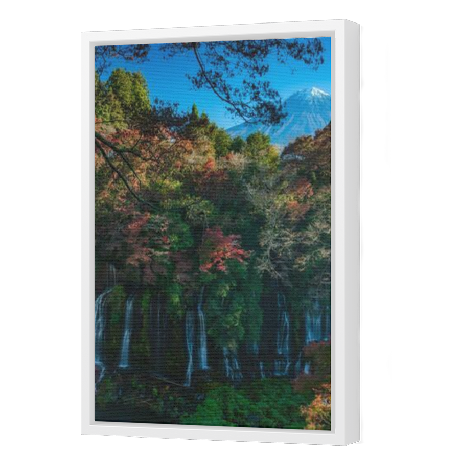 Thumbnail for Canvas - White Floating Frame