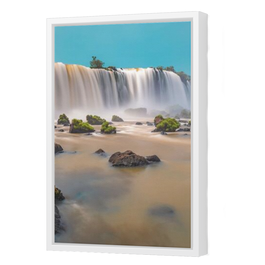 Thumbnail for Canvas - White Floating Frame