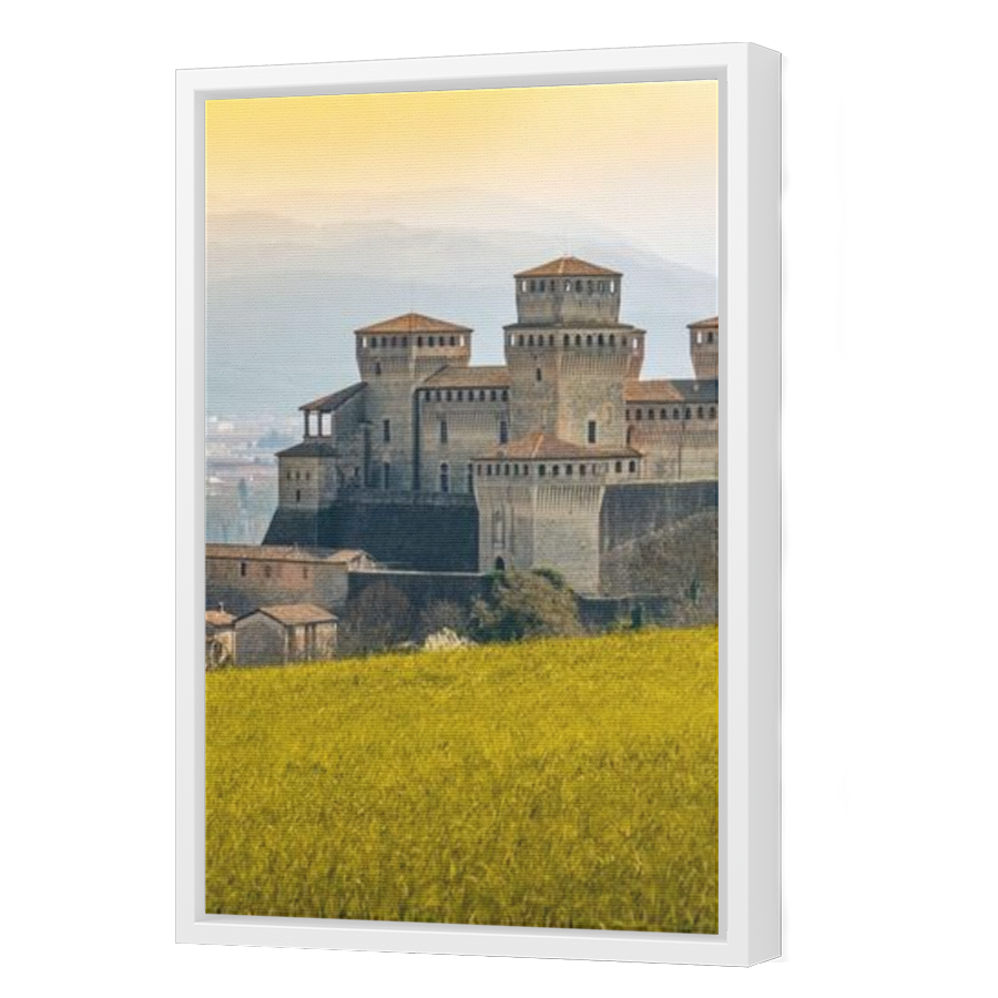 Thumbnail for Canvas - White Floating Frame