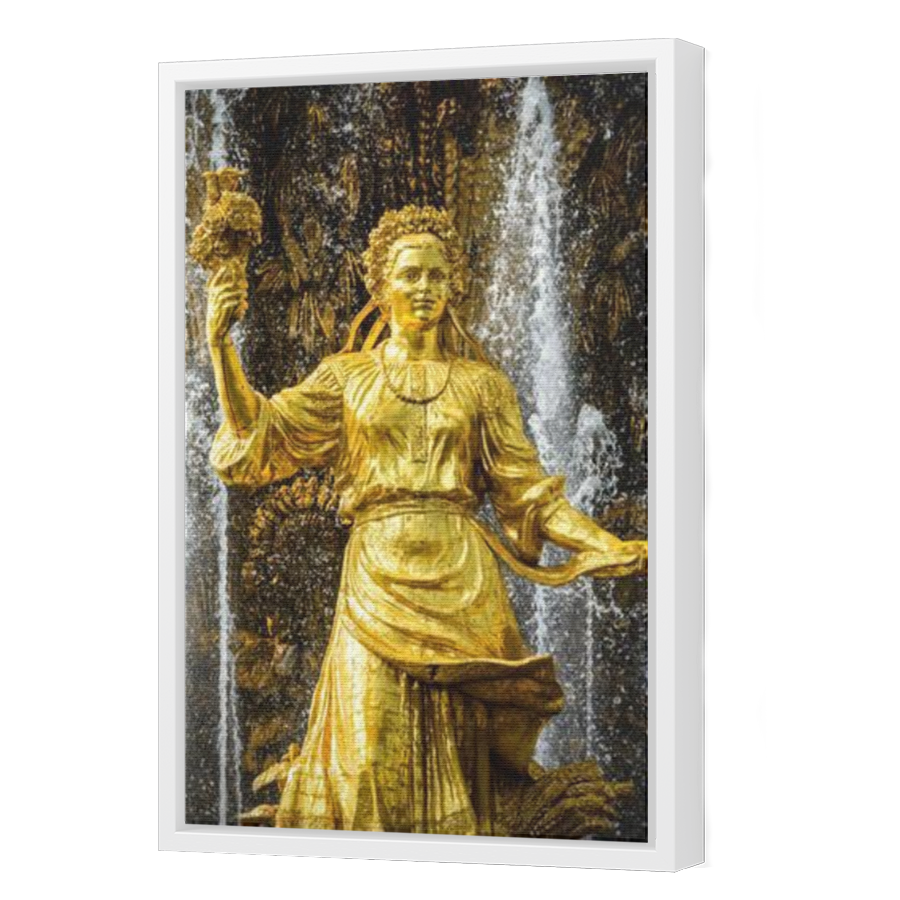 Thumbnail for Canvas - White Floating Frame
