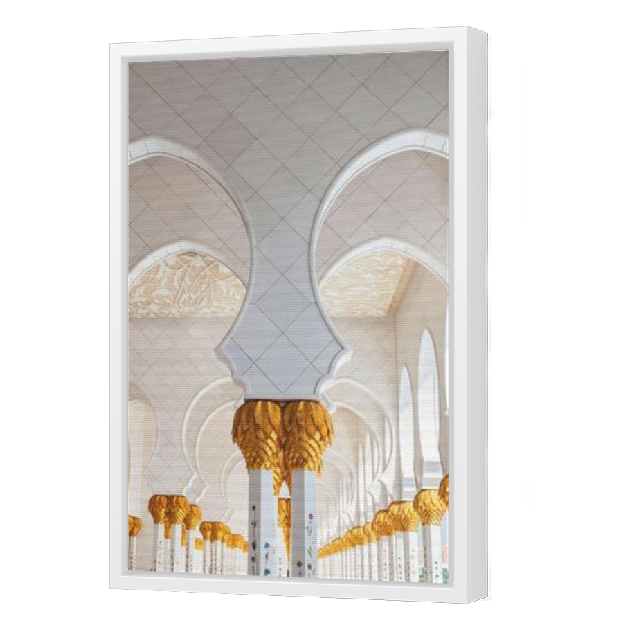 Thumbnail for Canvas - White Floating Frame