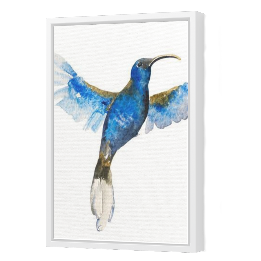 Thumbnail for Canvas - White Floating Frame
