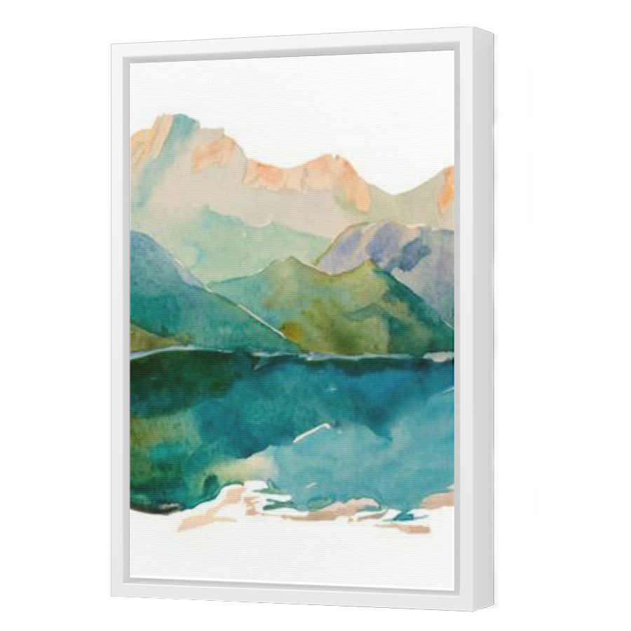 Thumbnail for Canvas - White Floating Frame
