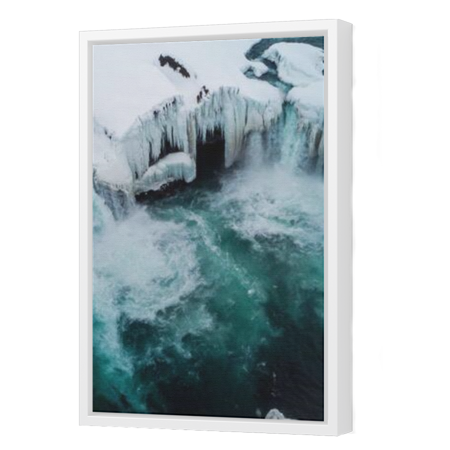 Thumbnail for Canvas - White Floating Frame