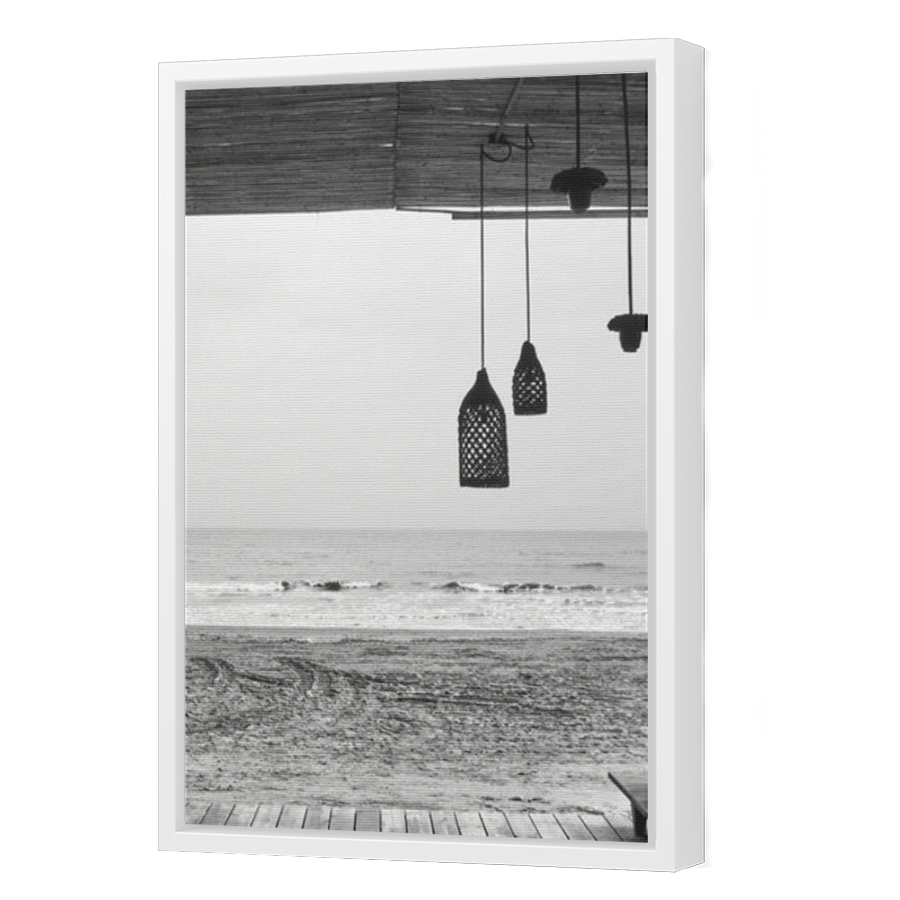 Thumbnail for Canvas - White Floating Frame
