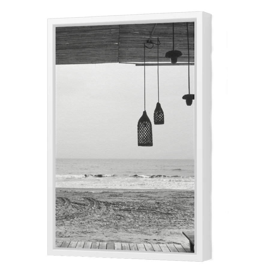 Thumbnail for Canvas - White Floating Frame