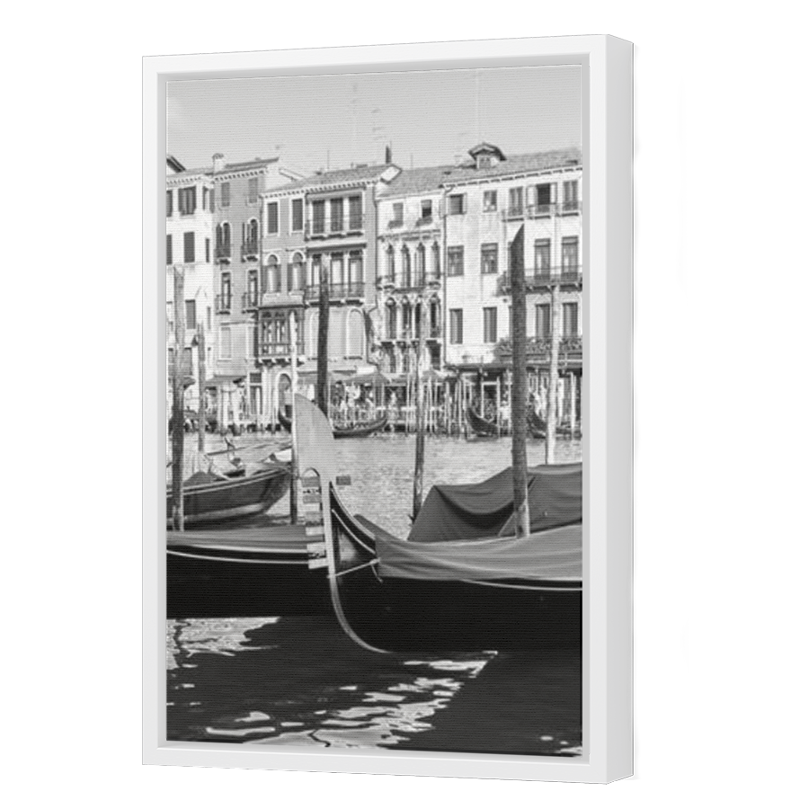 Thumbnail for Canvas - White Floating Frame