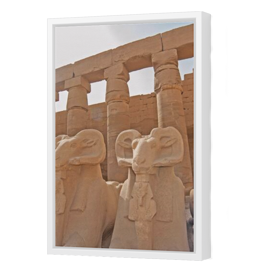 Thumbnail for Canvas - White Floating Frame