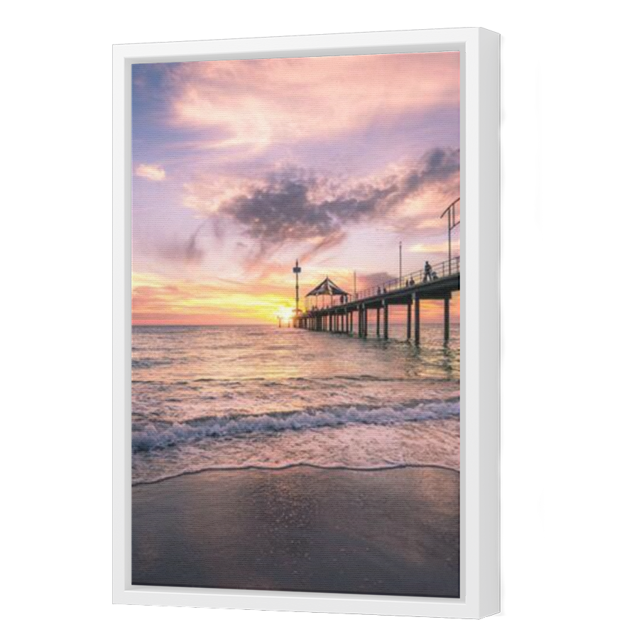 Thumbnail for Canvas - White Floating Frame