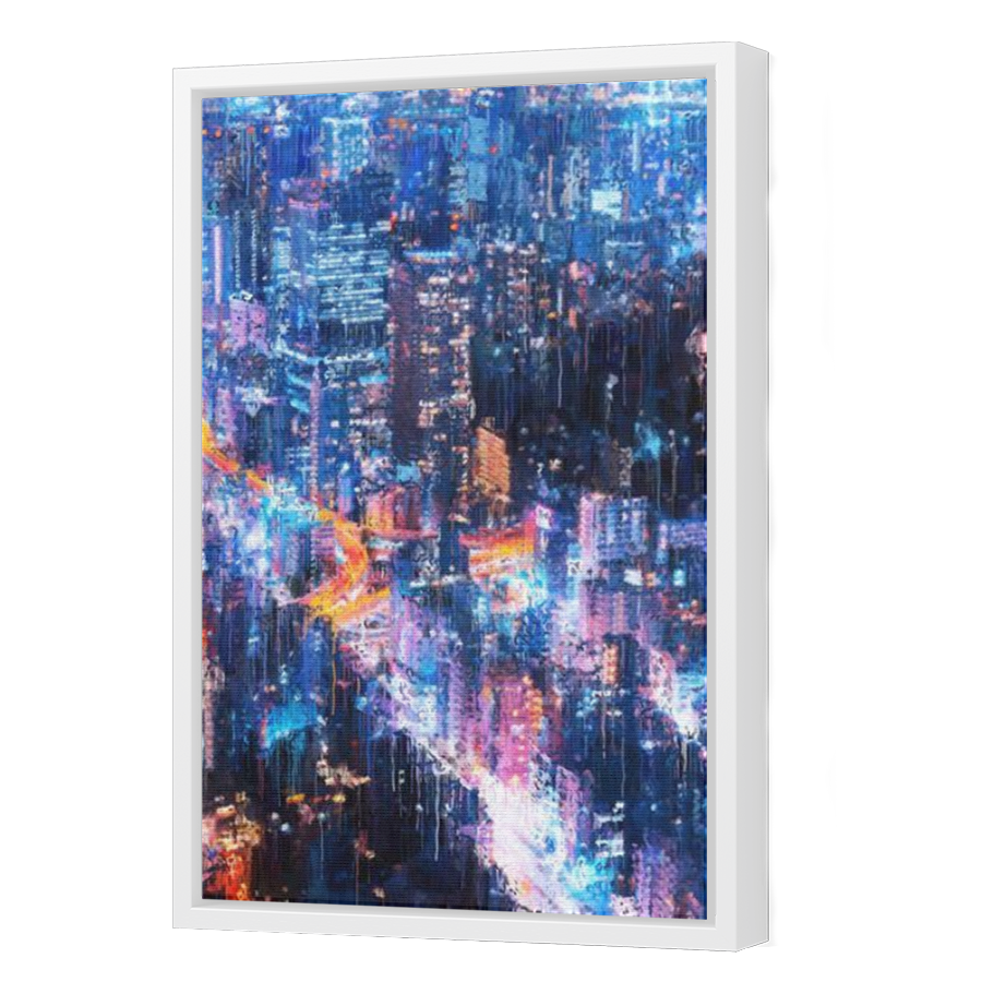 Thumbnail for Canvas - White Floating Frame
