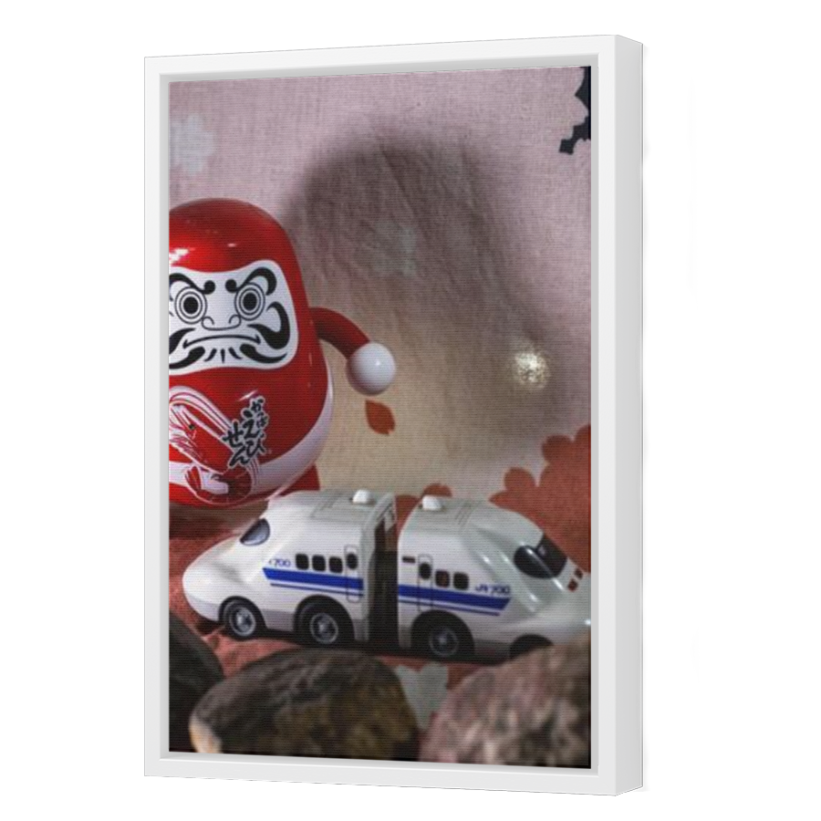 Thumbnail for Canvas - White Floating Frame