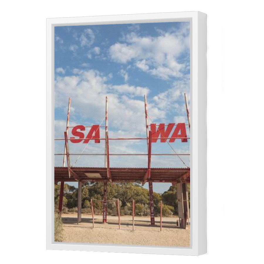 Thumbnail for Canvas - White Floating Frame