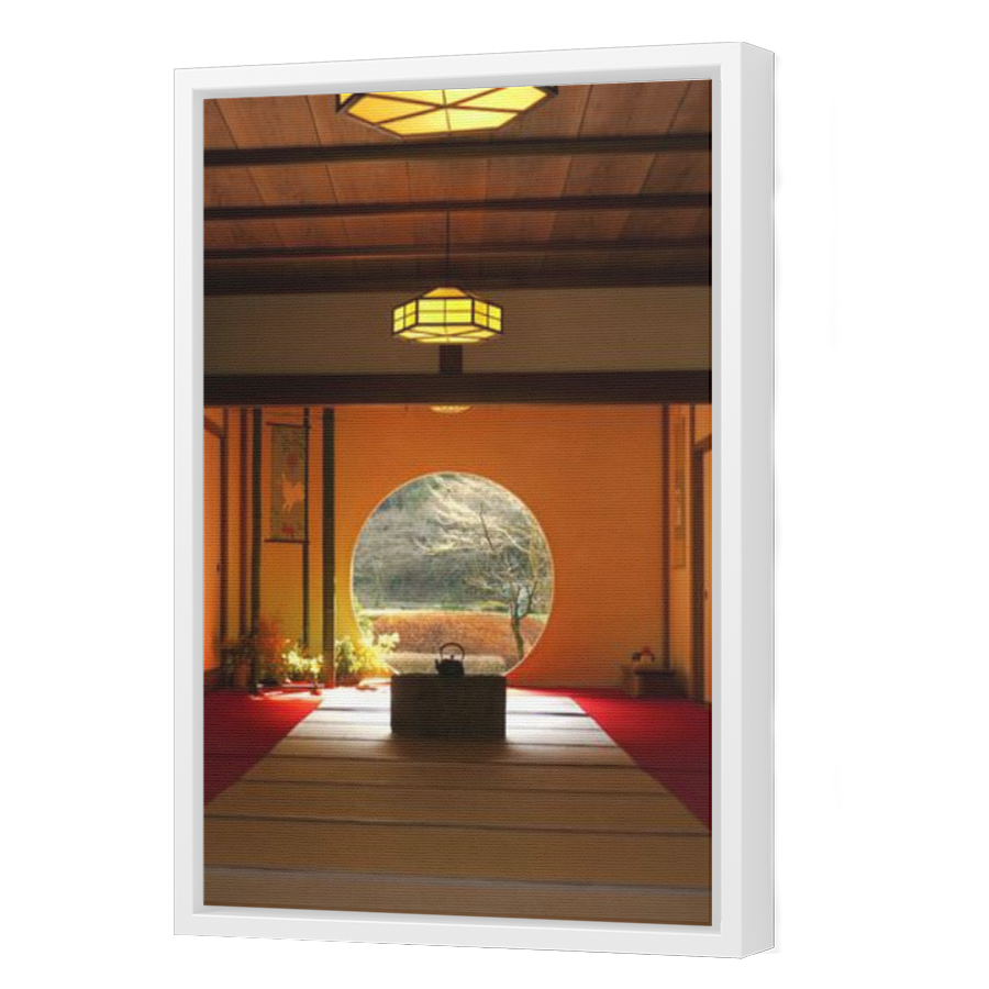 Thumbnail for Canvas - White Floating Frame