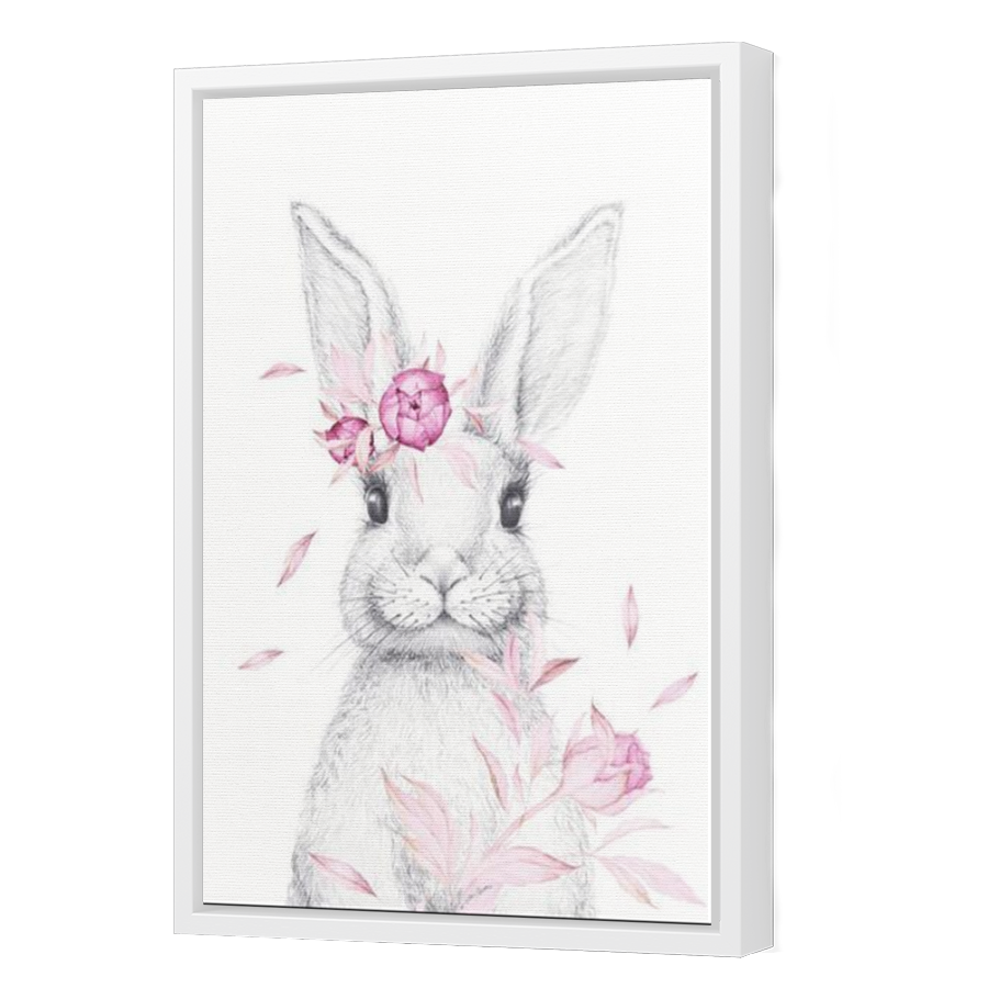 Thumbnail for Canvas - White Floating Frame