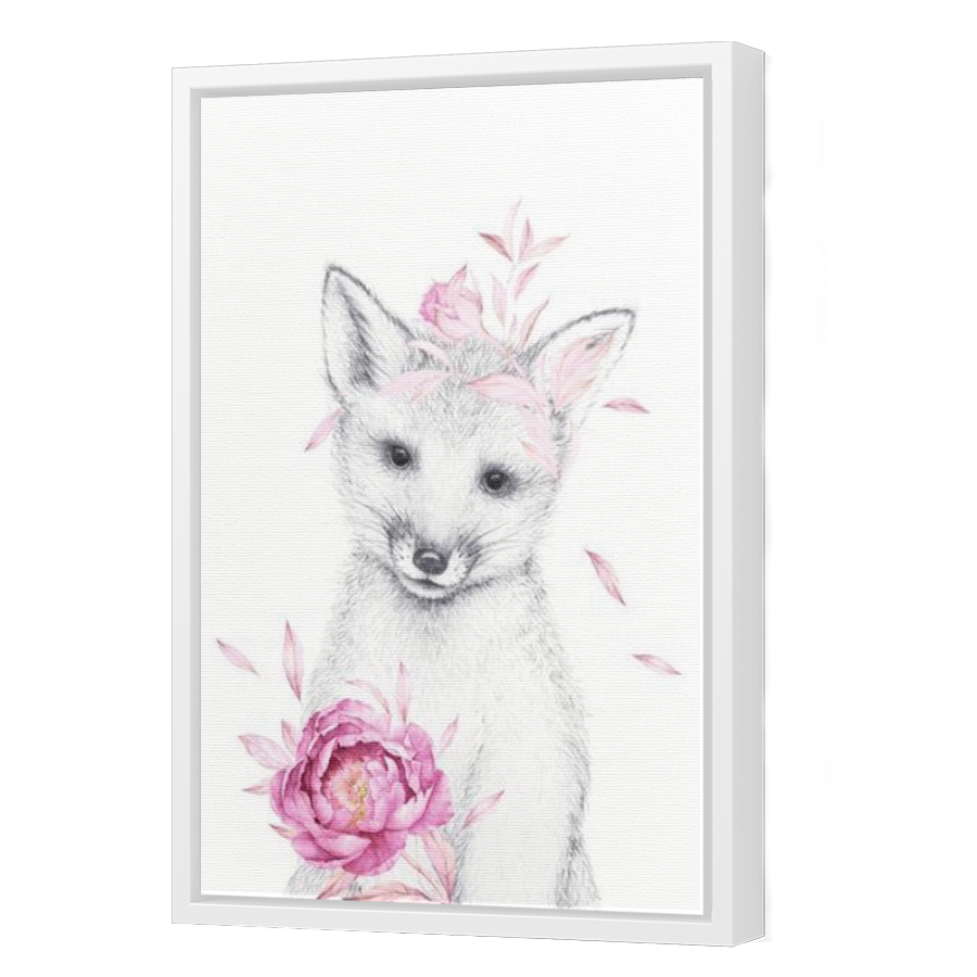 Thumbnail for Canvas - White Floating Frame