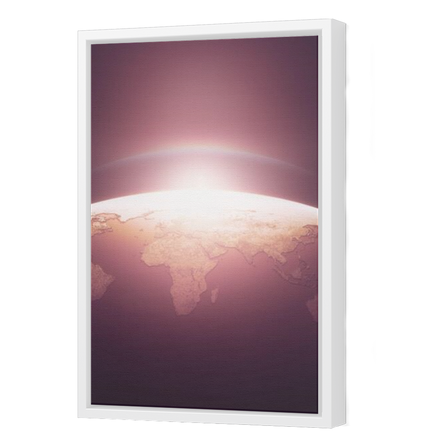 Thumbnail for Canvas - White Floating Frame