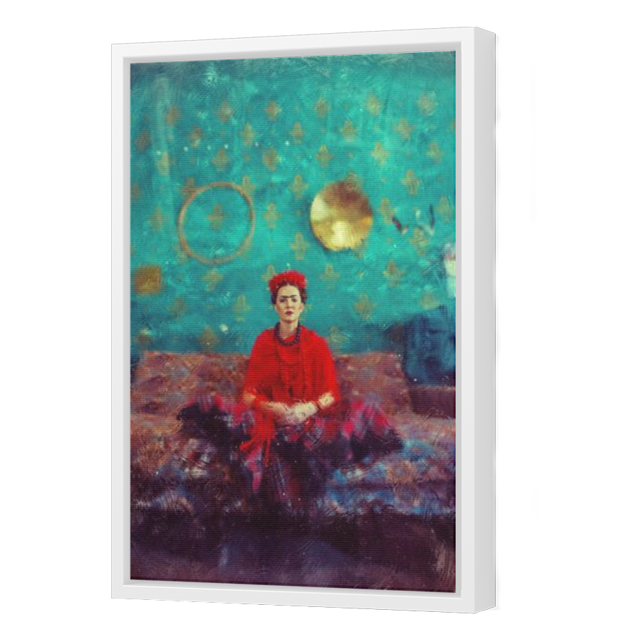 Thumbnail for Canvas - White Floating Frame