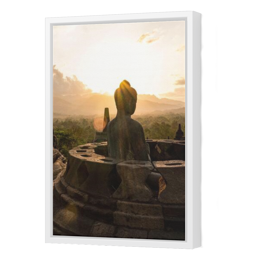 Thumbnail for Canvas - White Floating Frame