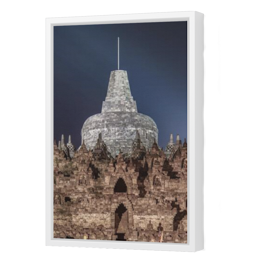 Thumbnail for Canvas - White Floating Frame