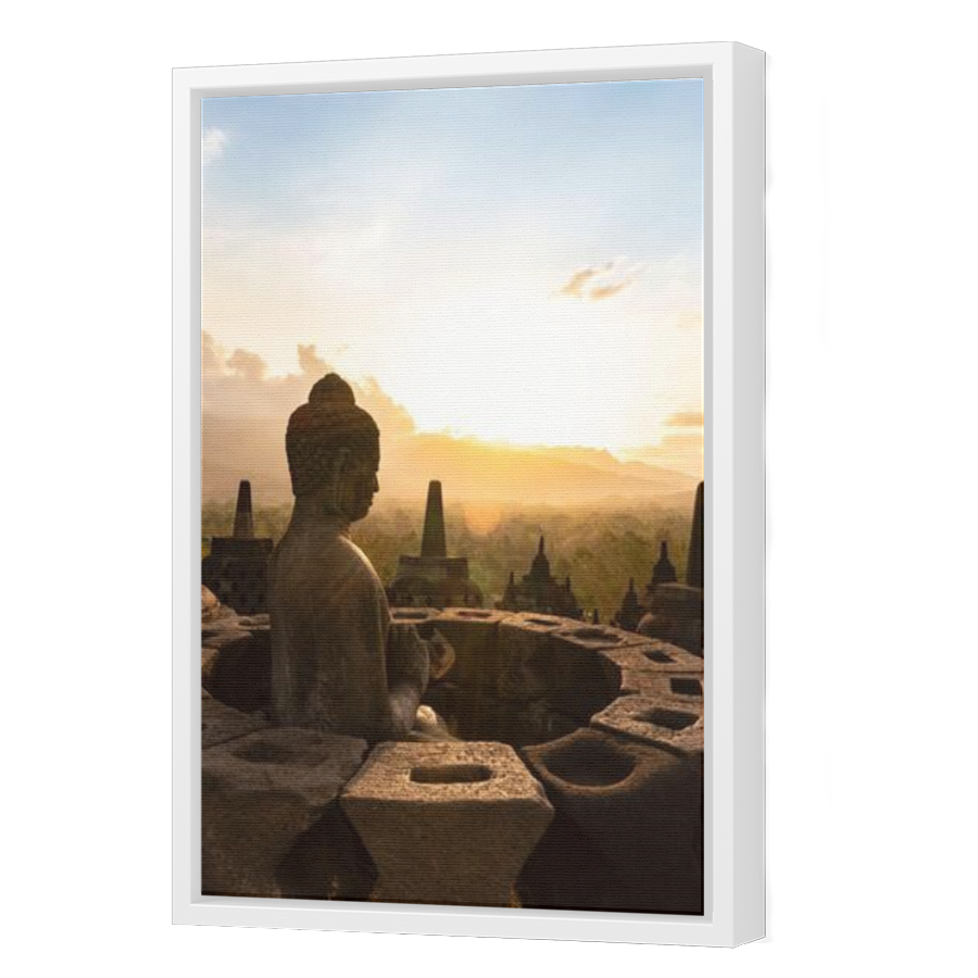 Thumbnail for Canvas - White Floating Frame