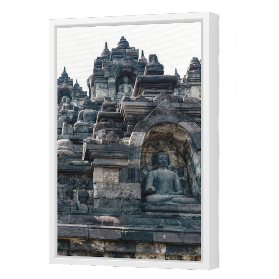 Thumbnail for Canvas - White Floating Frame