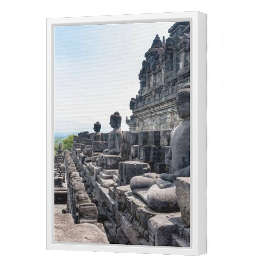 Thumbnail for Canvas - White Floating Frame
