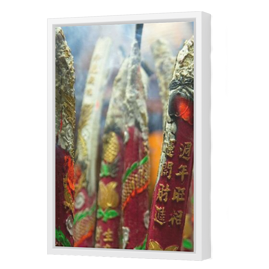 Thumbnail for Canvas - White Floating Frame