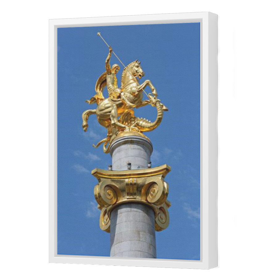 Thumbnail for Canvas - White Floating Frame