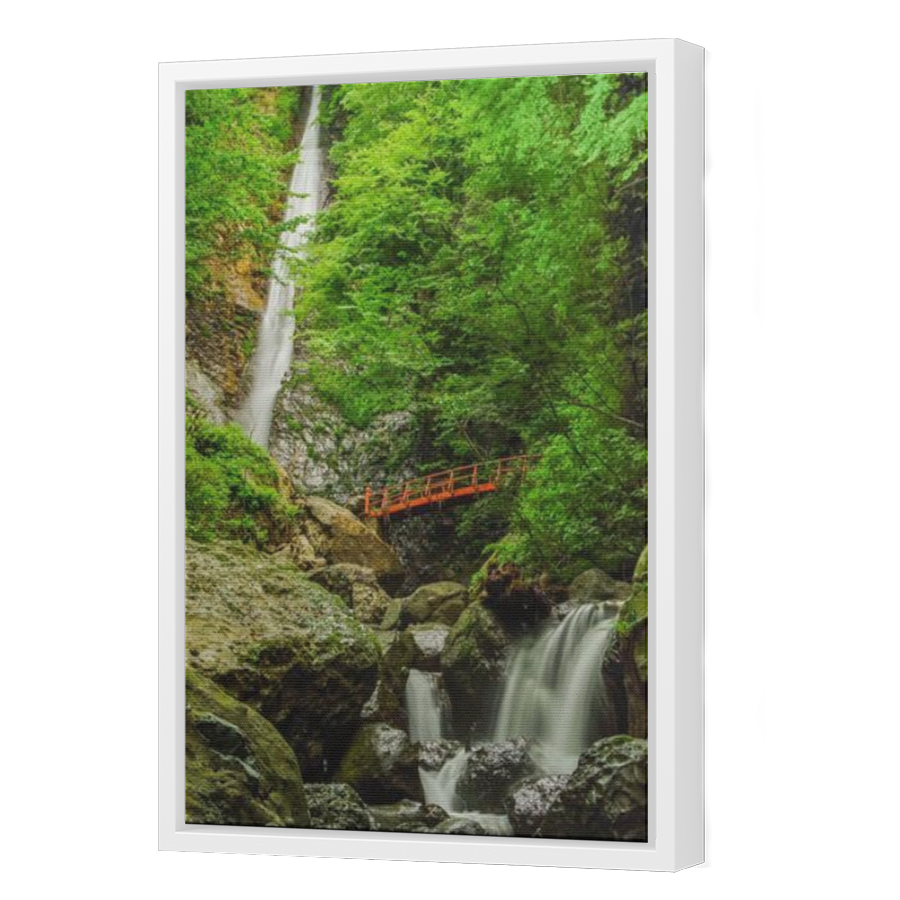 Thumbnail for Canvas - White Floating Frame