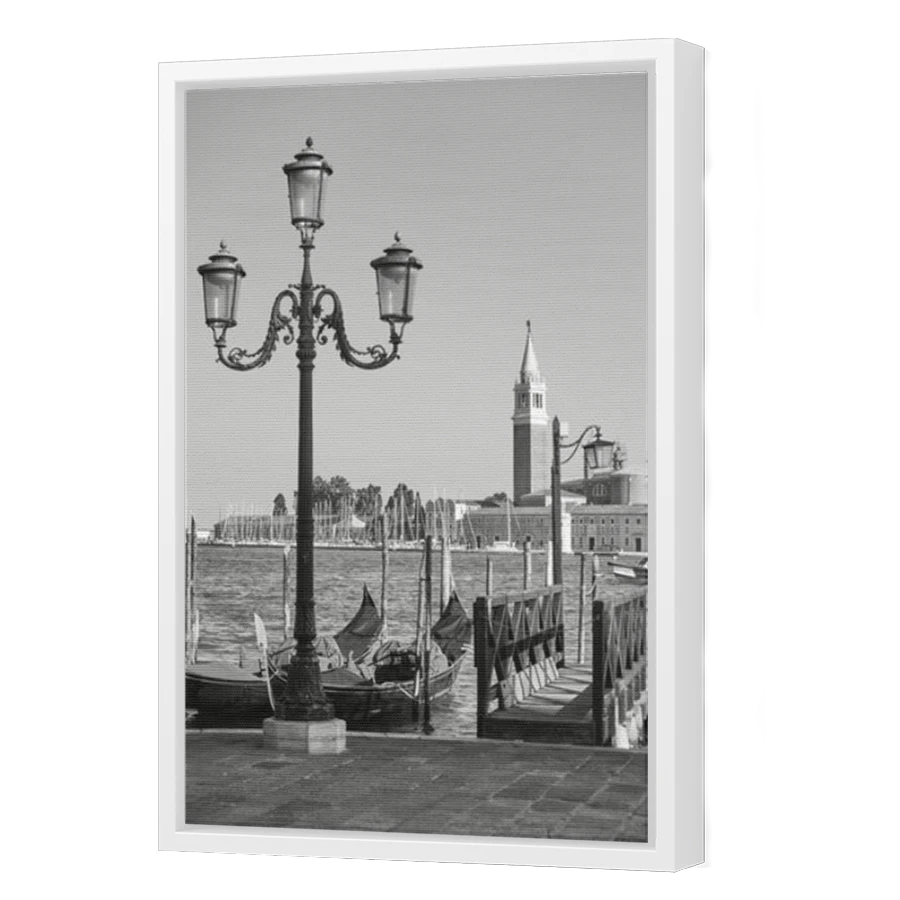 Thumbnail for Canvas - White Floating Frame