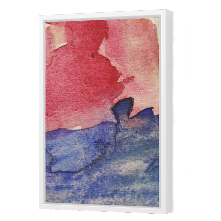 Thumbnail for Canvas - White Floating Frame
