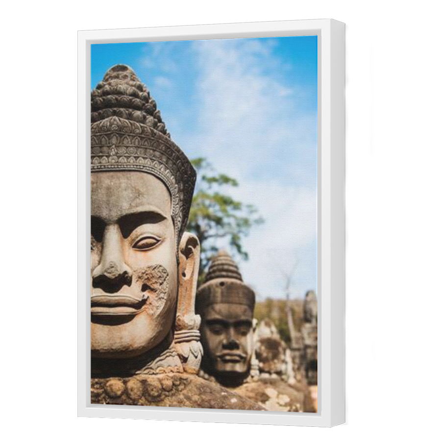Thumbnail for Canvas - White Floating Frame