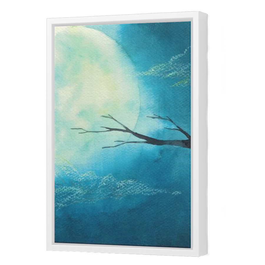 Thumbnail for Canvas - White Floating Frame