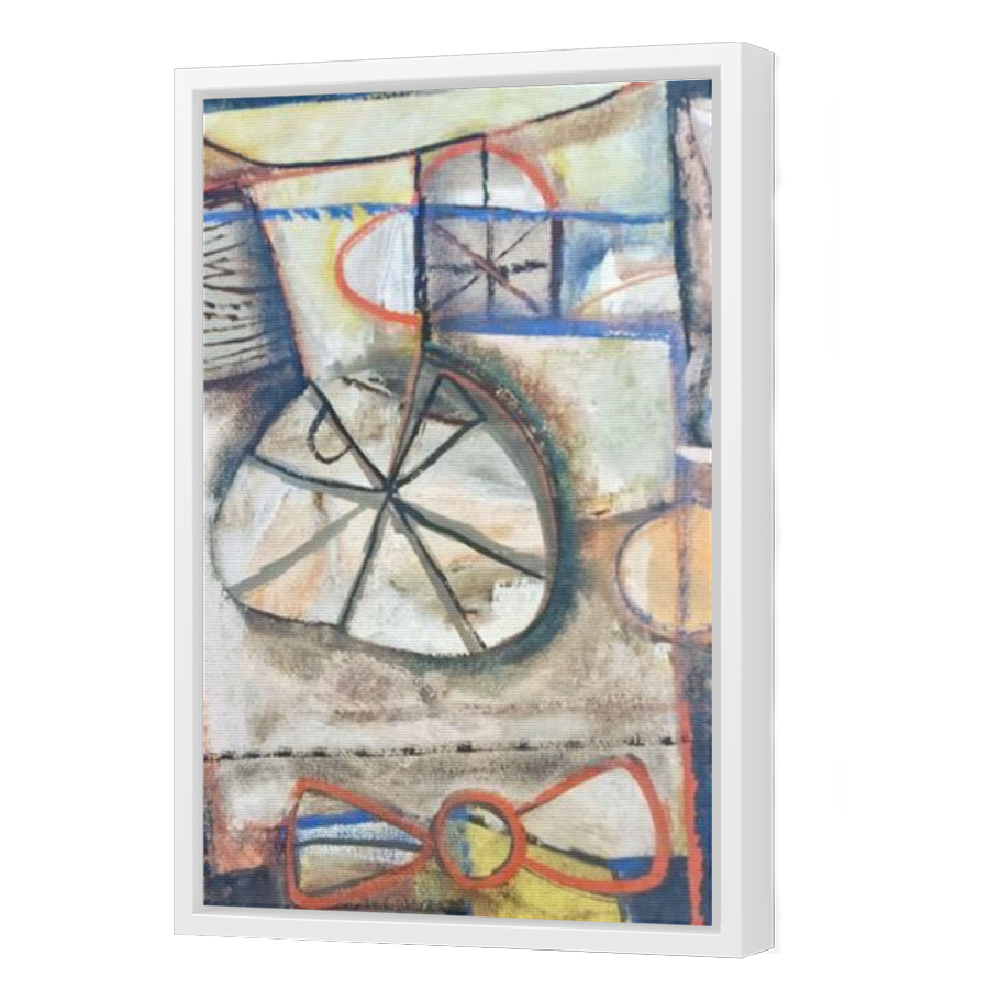 Thumbnail for Canvas - White Floating Frame