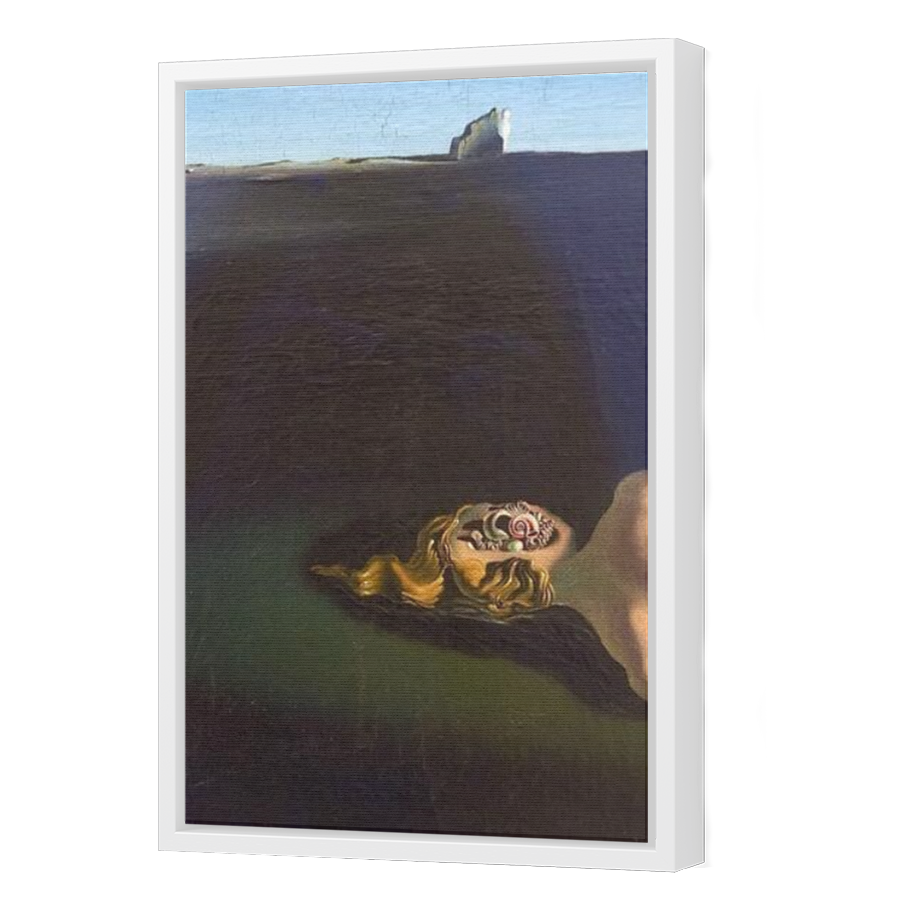Thumbnail for Canvas - White Floating Frame