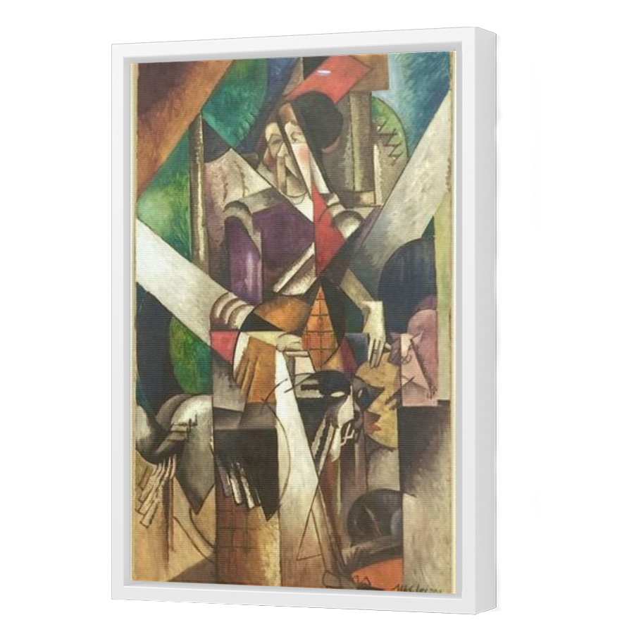 Thumbnail for Canvas - White Floating Frame