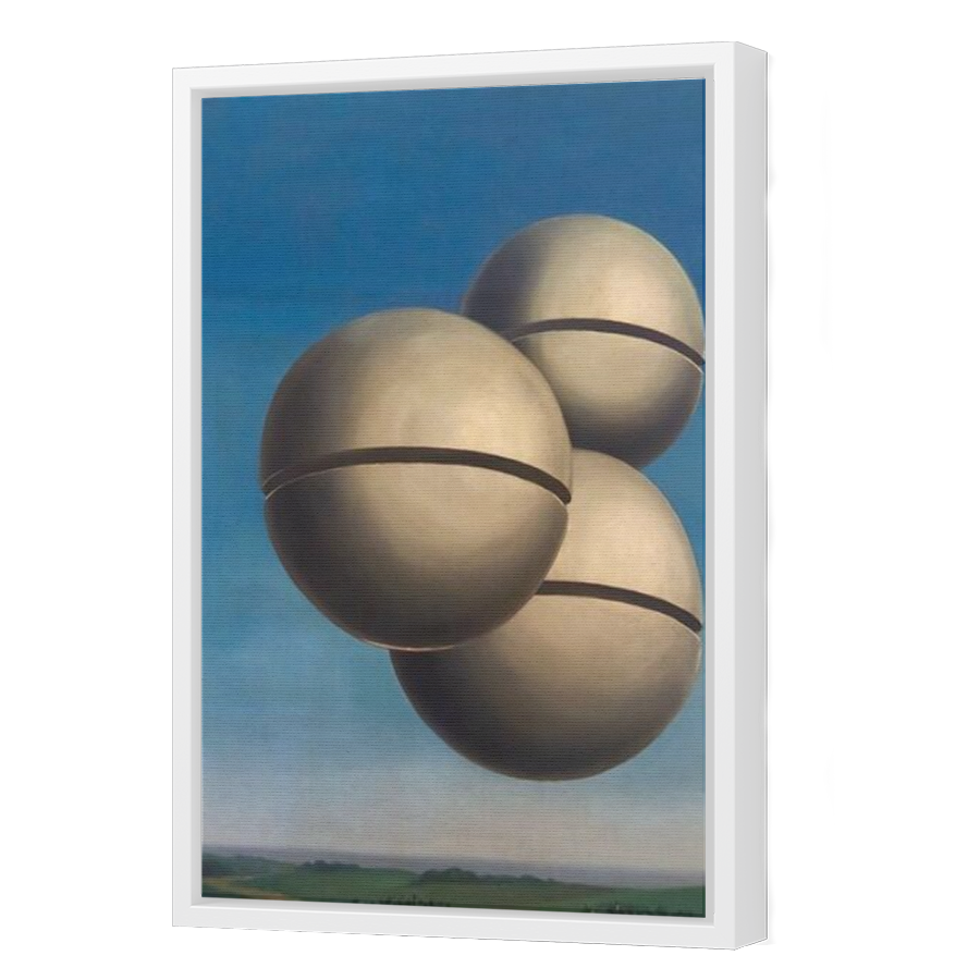 Thumbnail for Canvas - White Floating Frame
