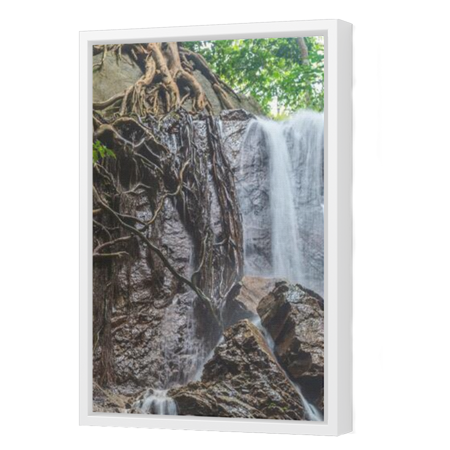 Thumbnail for Canvas - White Floating Frame