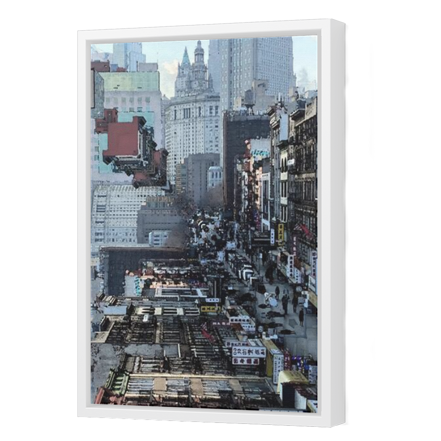Thumbnail for Canvas - White Floating Frame