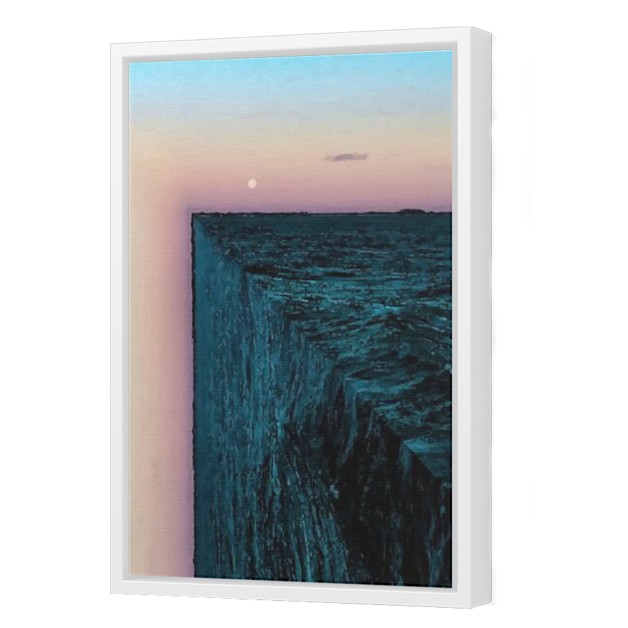 Thumbnail for Canvas - White Floating Frame