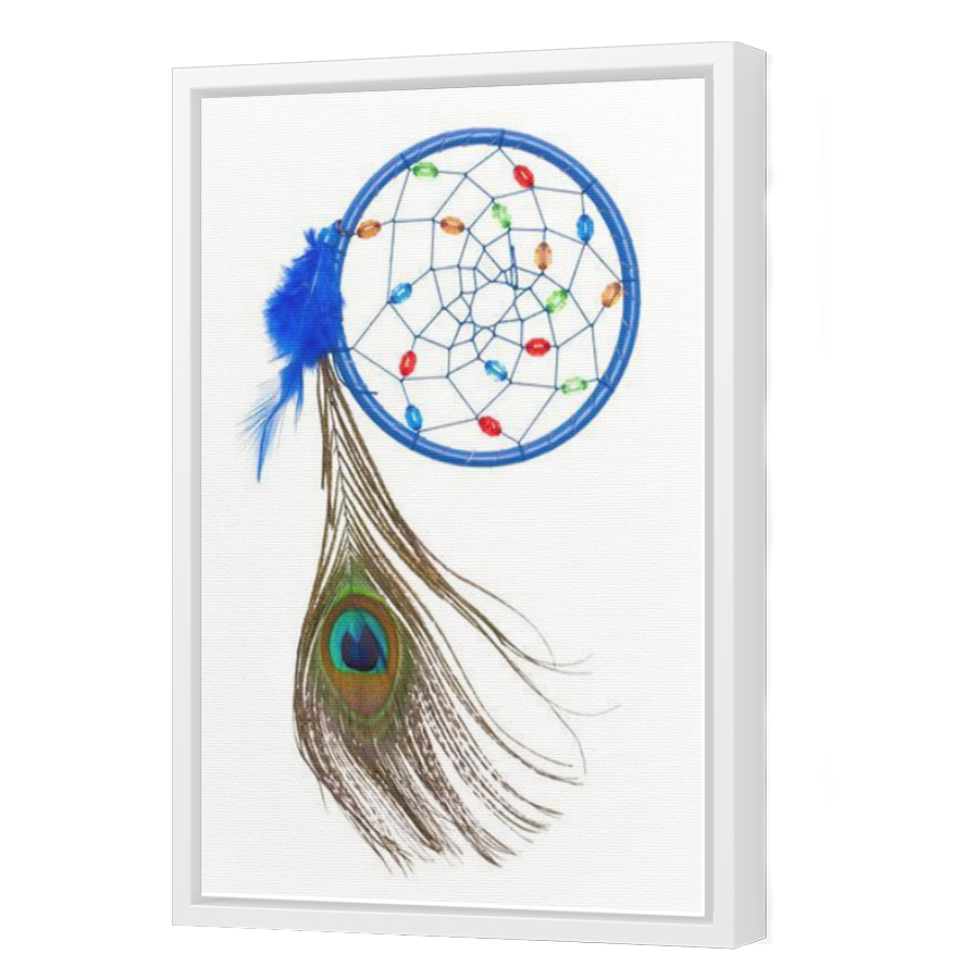 Thumbnail for Canvas - White Floating Frame