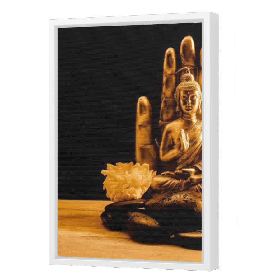 Thumbnail for Canvas - White Floating Frame