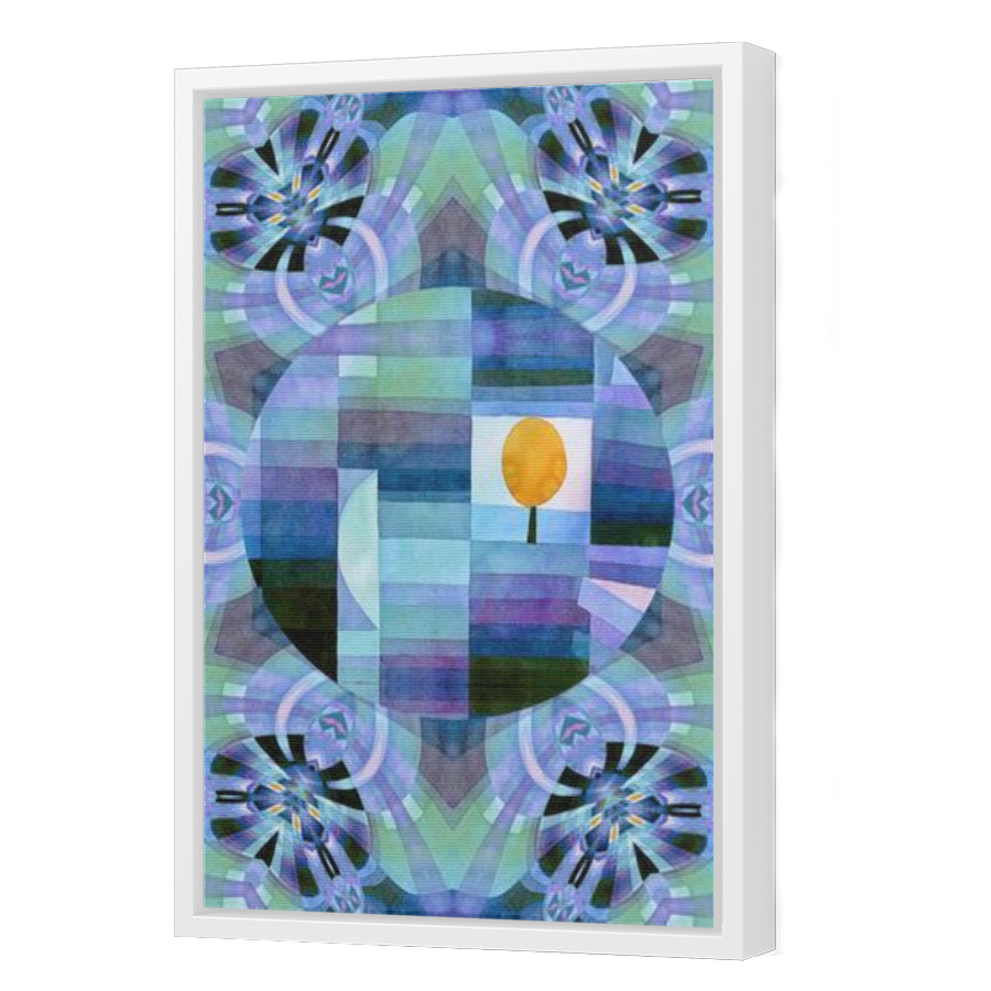 Thumbnail for Canvas - White Floating Frame