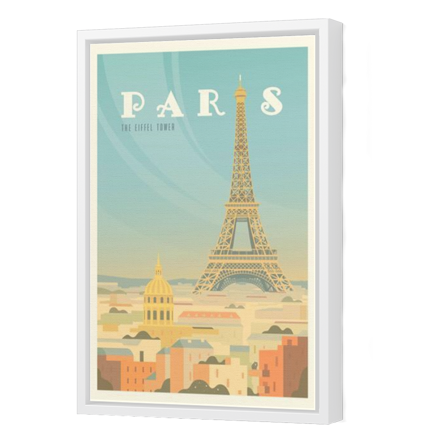 Thumbnail for Canvas - White Floating Frame