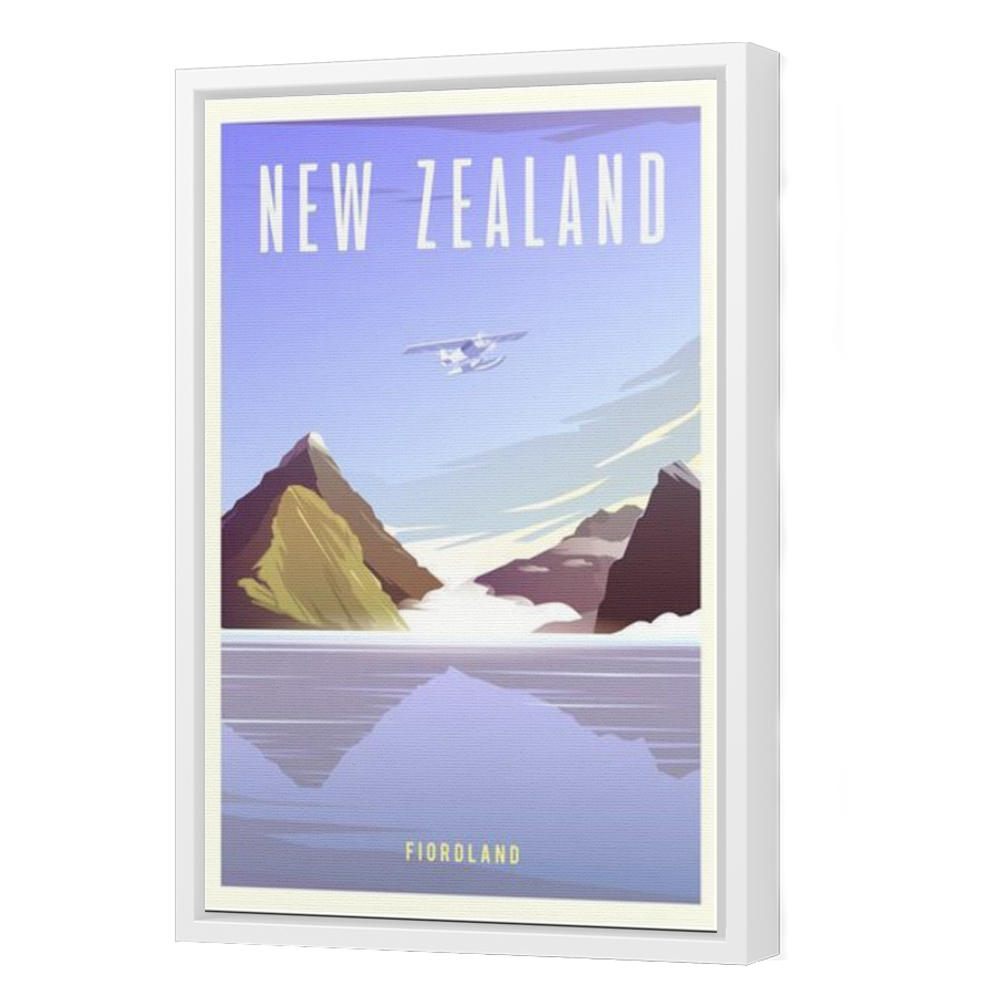 Thumbnail for Canvas - White Floating Frame