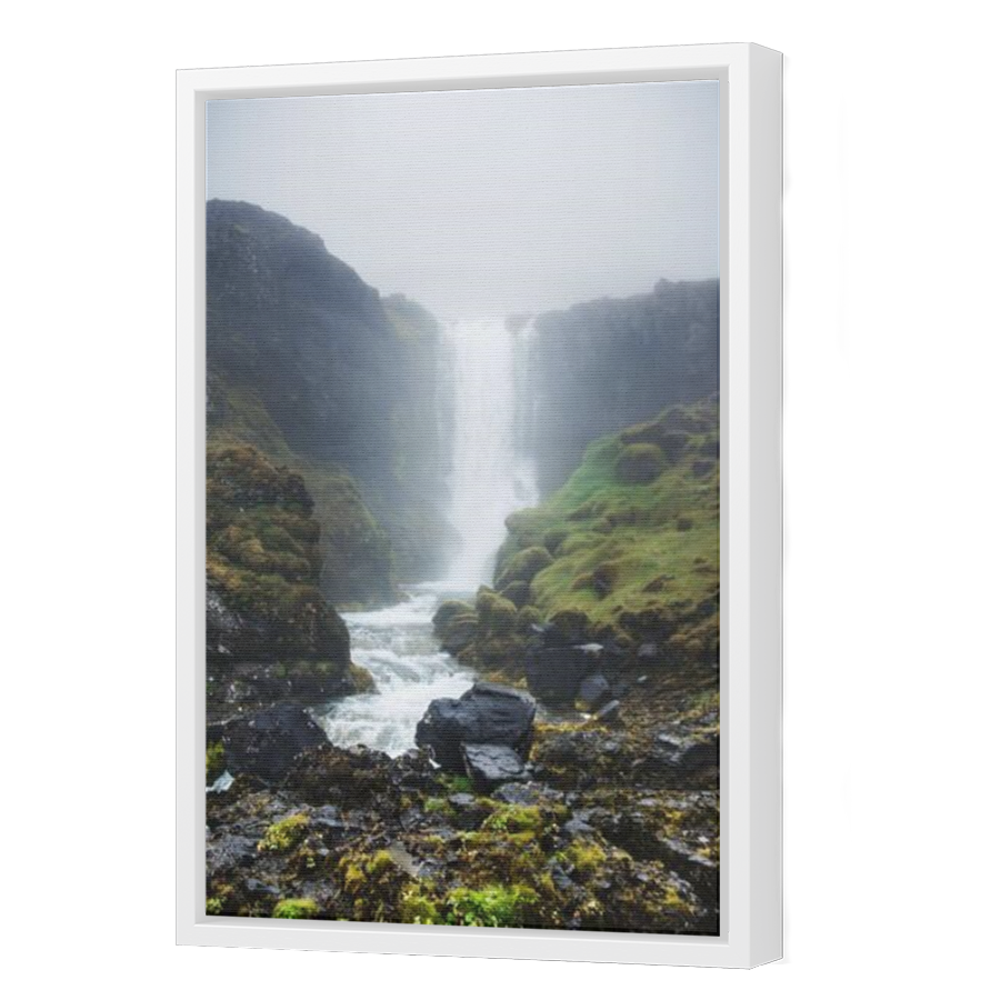 Thumbnail for Canvas - White Floating Frame