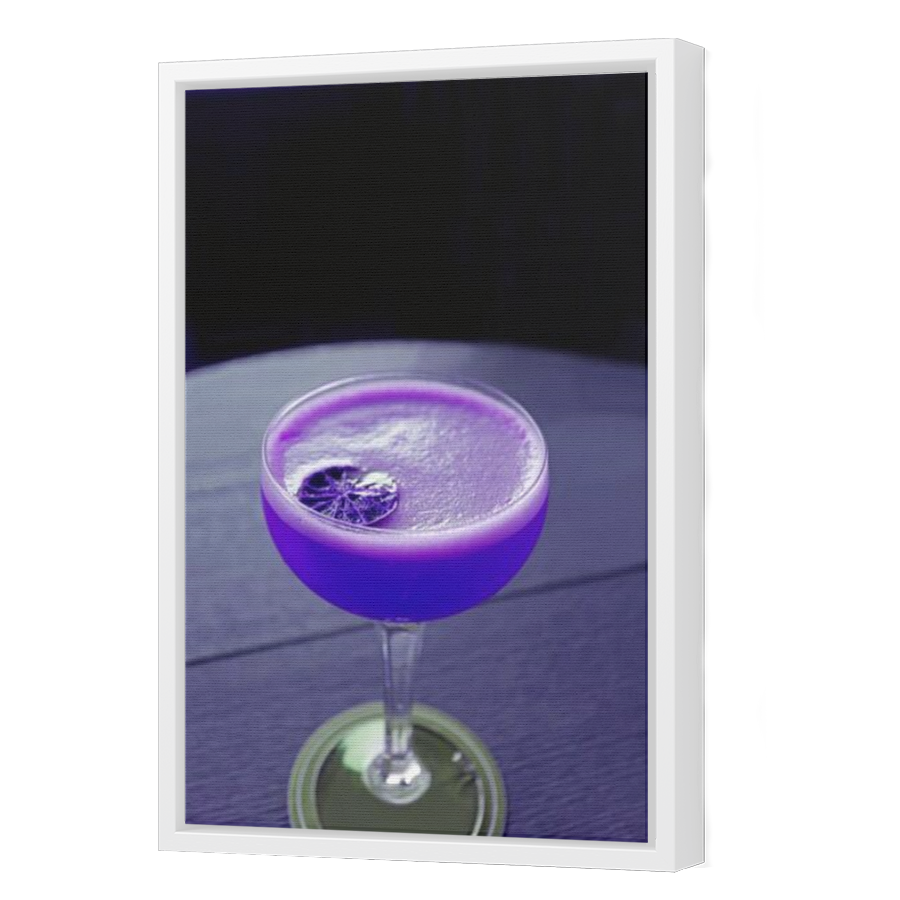 Thumbnail for Canvas - White Floating Frame